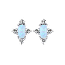 Load image into Gallery viewer, pendientes de ópalo Natural para mujer