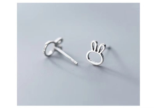 pendientes de plata de ley 100% para niña y niño