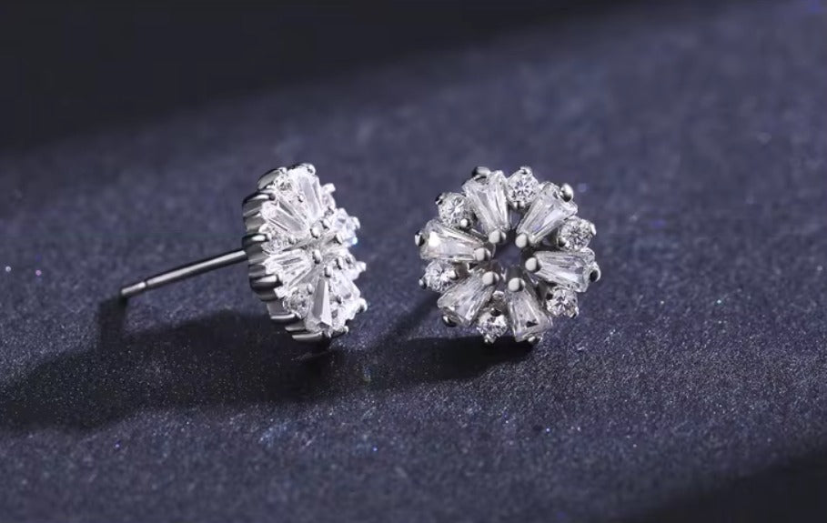 pendientes de plata esterlina 925 para mujer