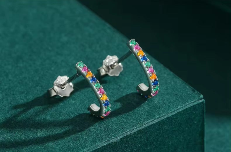 pendientes de plata de ley 925 para mujer