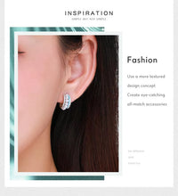 Load image into Gallery viewer, pendientes de plata de ley 925 con perlas para mujer