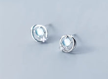 Cargar imagen en el visor de la galería, pendientes de plata de ley 100% para mujer y niña