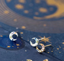 Load image into Gallery viewer, pendientes de plata esterlina 925 para mujer