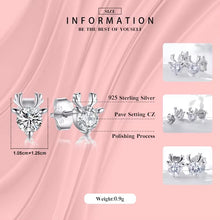 Cargar imagen en el visor de la galería, pendientes de tuerca de ciervo Milu para mujer