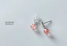Load image into Gallery viewer, pendientes de plata de ley 925 auténtica para mujer