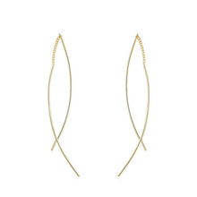 Load image into Gallery viewer, pendientes colgantes de plata de ley 925 para mujer, joyería fina