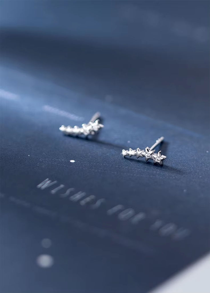 pendientes de plata de ley 925 auténtica para mujer, joyería fina brillante de Circonia cúbica