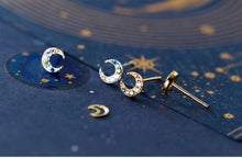 Load image into Gallery viewer, pendientes de plata esterlina 925 para mujer