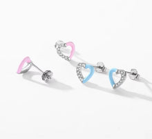 Load image into Gallery viewer, pendientes de plata de ley 925 para mujer