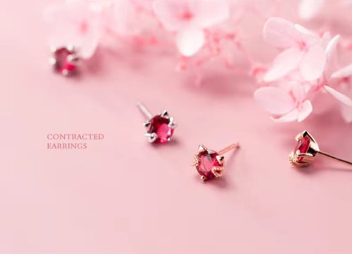 pendientes de plata de ley 100% 925 para mujer, aretes de gato de alta calidad