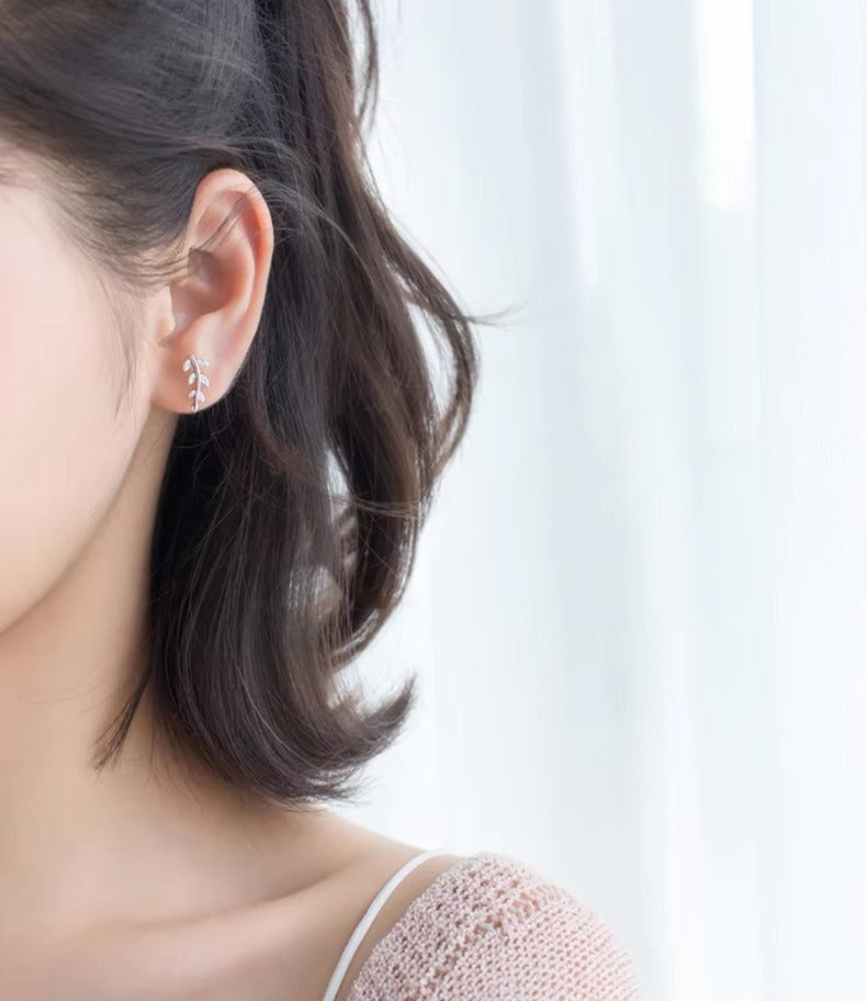 Vinage-pendientes de tuerca de árbol de la vida para mujer, de Plata de Ley 925, a la moda