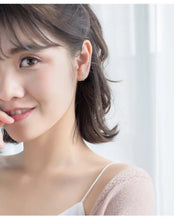 Load image into Gallery viewer, pendientes de aro de Plata de Ley 925 auténtica para mujer, aretes redondos de moda Simple