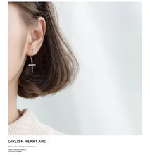 Load image into Gallery viewer, pendientes de aro ovalados geométricos para mujer