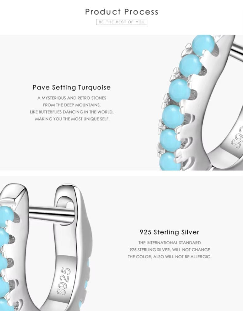 pendientes pequeños de Plata de Ley 925 para mujer y niña, aretes de aro, joyería llamativa