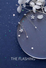 Load image into Gallery viewer, pendientes de plata de ley 925 con forma de flor para mujer