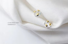 Load image into Gallery viewer, pendientes de plata de primera ley con forma de cerdo para mujer