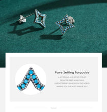 Load image into Gallery viewer, pendientes minimalistas de Plata de Ley 925 para mujer