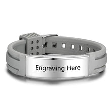 Load image into Gallery viewer, Pulsera personalizada con grabado de nombre para mujer