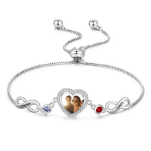 Load image into Gallery viewer, Pulseras personalizadas con foto para mujer