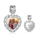 Abalorios de corazón personalizados para la fabricación de joyas