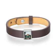 Load image into Gallery viewer, pulsera de cuero personalizada para hombre y mujer