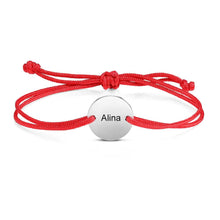 Load image into Gallery viewer, Pulsera personalizada con nombre grabado para parejas