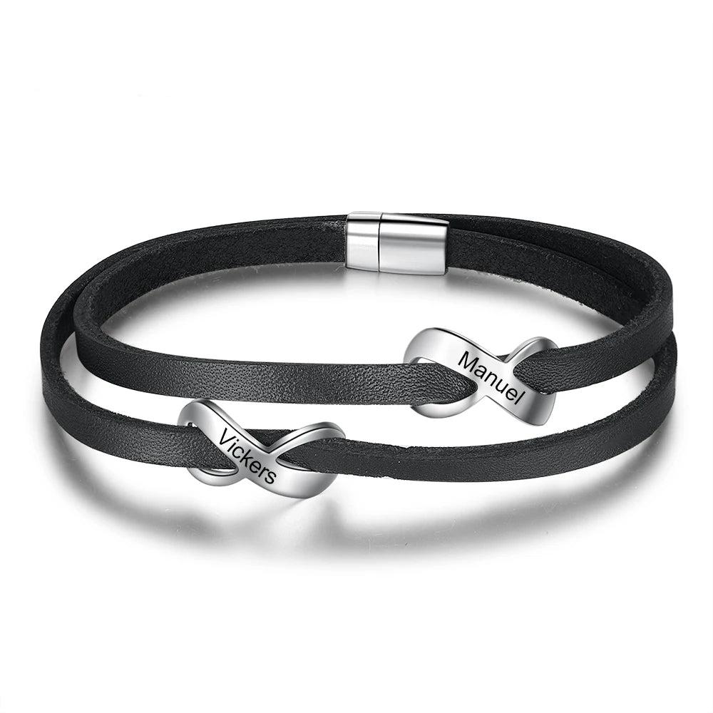 pulsera de acero inoxidable para hombre