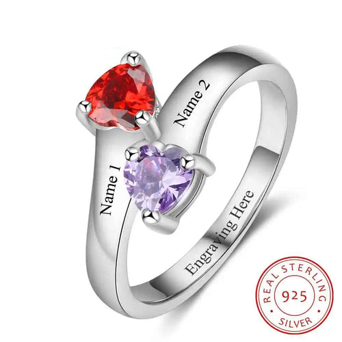 Anillos de promesa personalizados