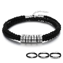 Load image into Gallery viewer, pulsera personalizada de acero inoxidable para hombre