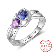 Load image into Gallery viewer, Anillo de compromiso personalizado para mujer