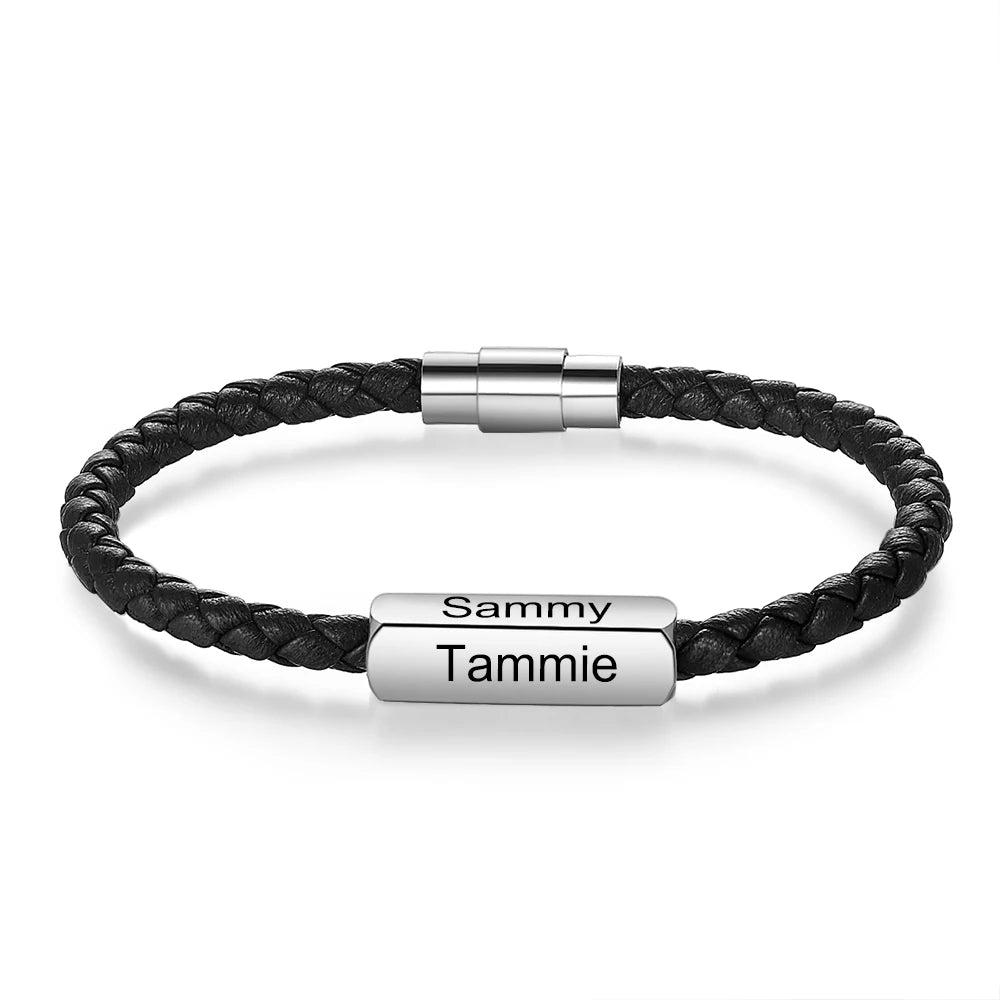 pulsera de acero inoxidable para hombre