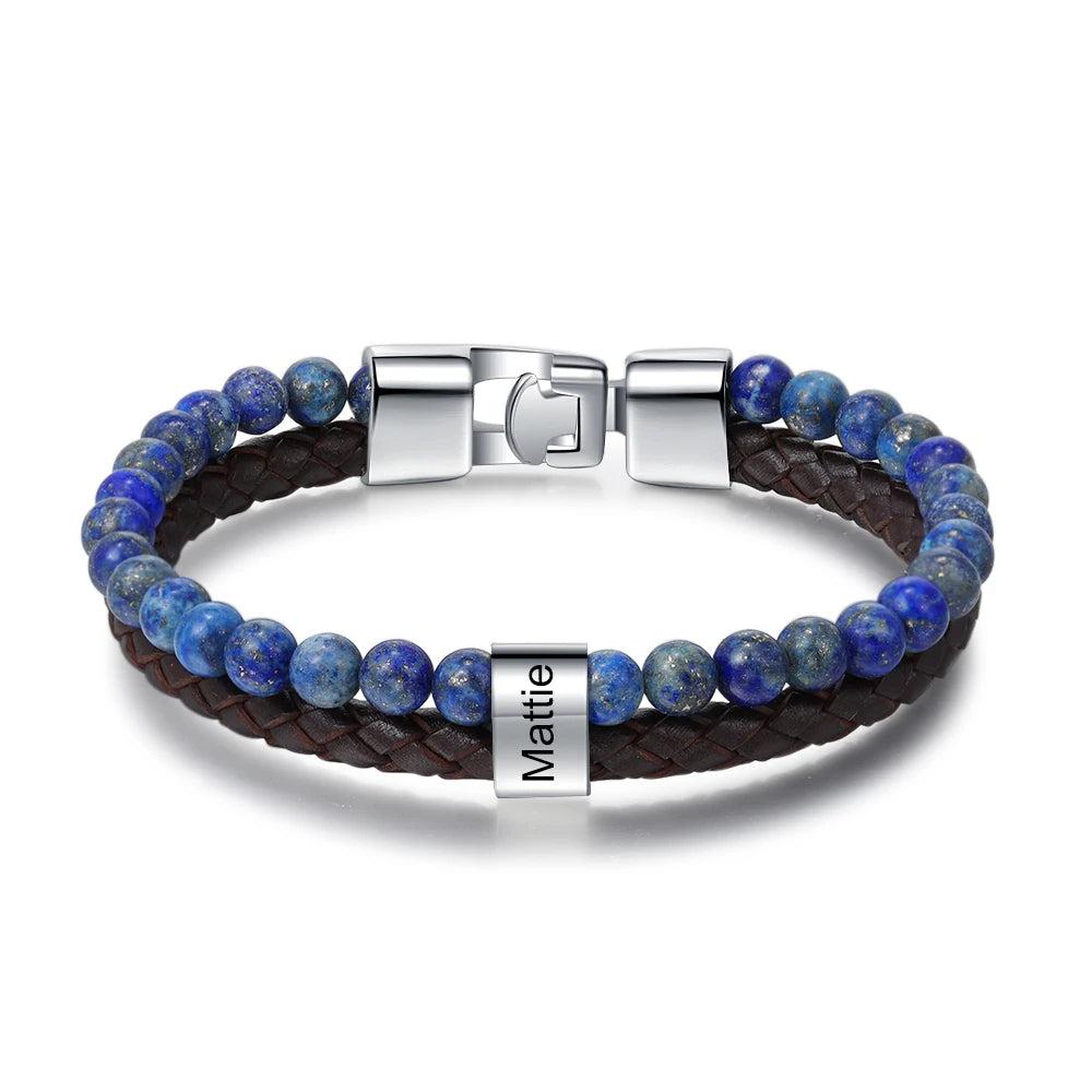 pulsera de acero inoxidable para hombre