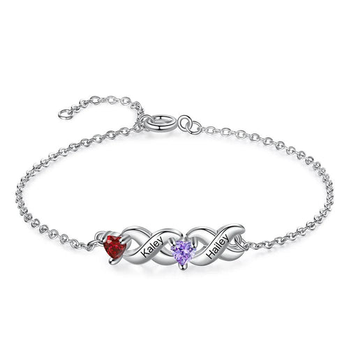 pulsera con nombre grabado para mujer