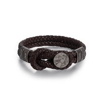 Load image into Gallery viewer, Pulsera de cuero personalizable para hombre