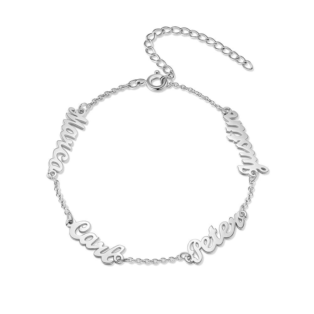 Pulsera de plata de ley 925 para mujer