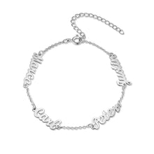 Load image into Gallery viewer, Pulsera de plata de ley 925 para mujer