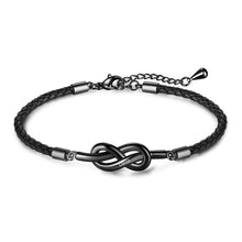 Cargar imagen en el visor de la galería, pulsera personalizada Infinity pareja para hombre y mujer