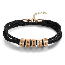 Load image into Gallery viewer, Pulsera de cuerda trenzada para hombre