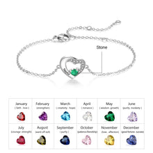 Load image into Gallery viewer, Pulsera personalizada de Plata de Ley 925 con nombre grabado para mujer