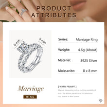 Load image into Gallery viewer, anillos de diamante de moissanita para mujer