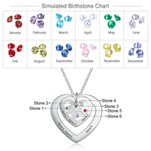 Load image into Gallery viewer, Designer Personalized Tree of Life Heart Pendant