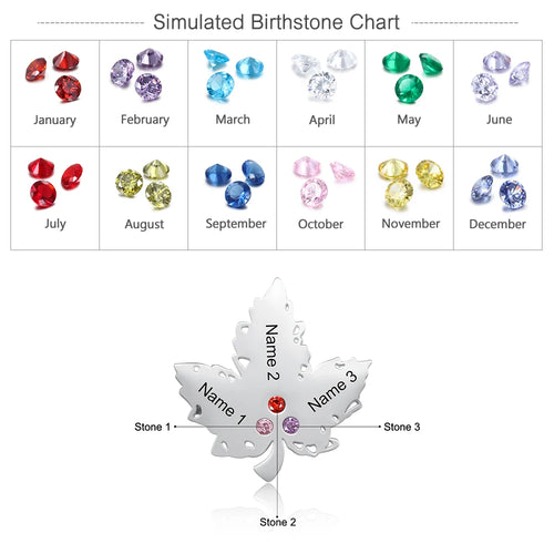 broches de hoja de arce para mujer