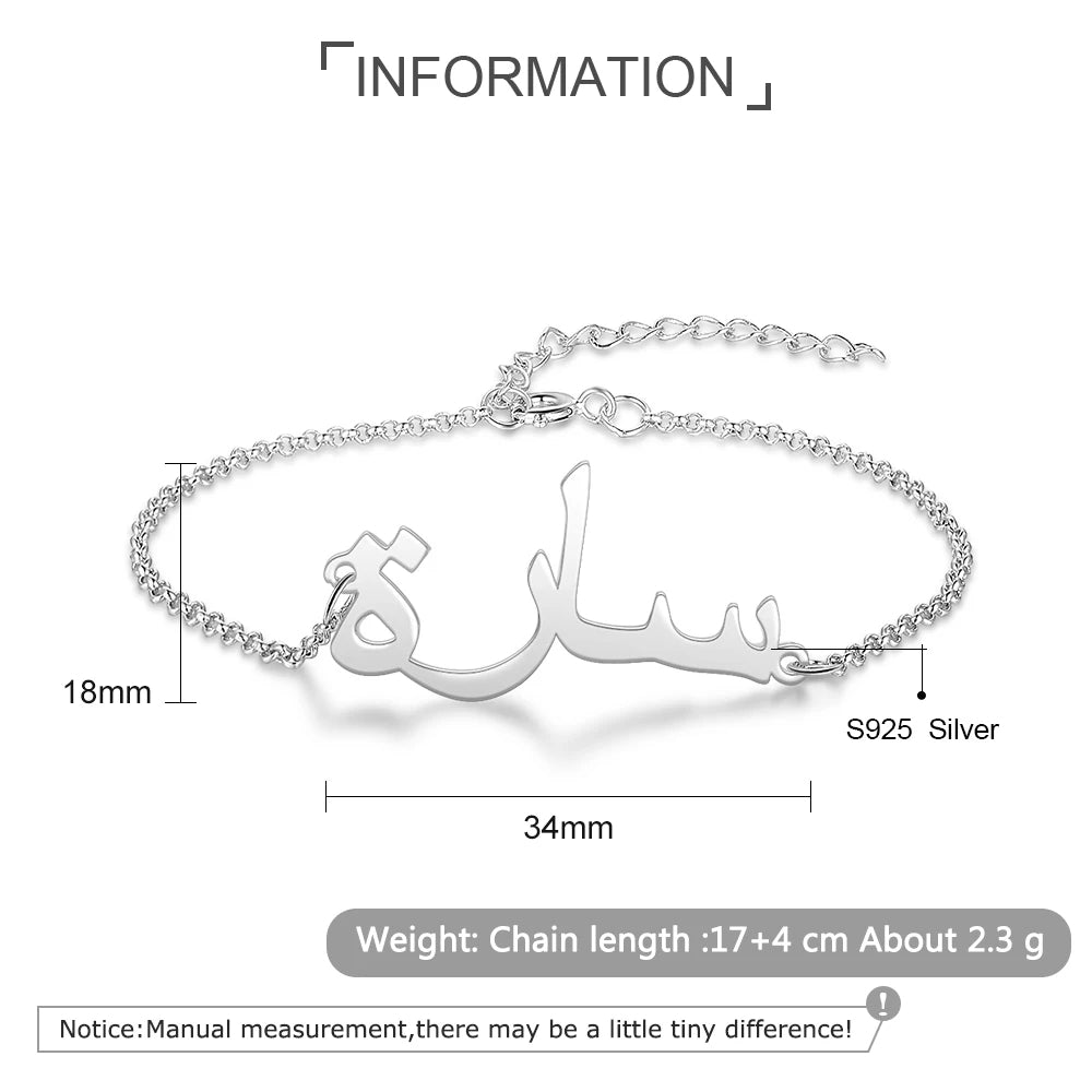 pulsera de plata de ley 925 para mujer