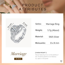 Load image into Gallery viewer, anillos de compromiso de boda para mujer