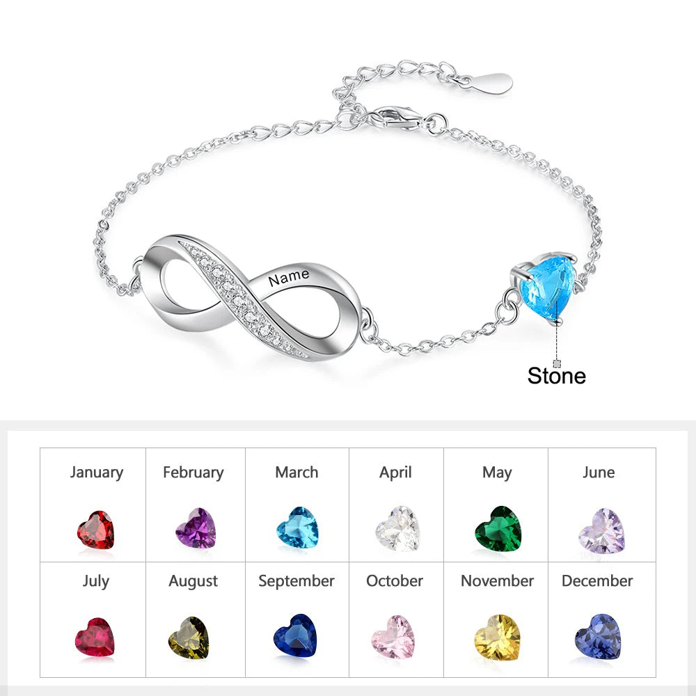 pulsera personalizada con nombre grabado