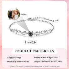 Load image into Gallery viewer, Pulsera de proyección de foto personalizada