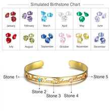 Cargar imagen en el visor de la galería, brazalete personalizado con nombre para mujer