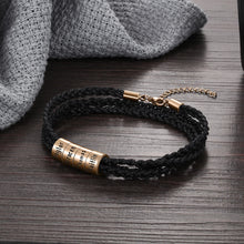 Load image into Gallery viewer, Pulsera de cuerda trenzada para hombre