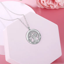 Cargar imagen en el visor de la galería, Collar personalizado de árbol de la vida para mujer