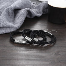 Load image into Gallery viewer, pulsera personalizada de acero inoxidable para hombre